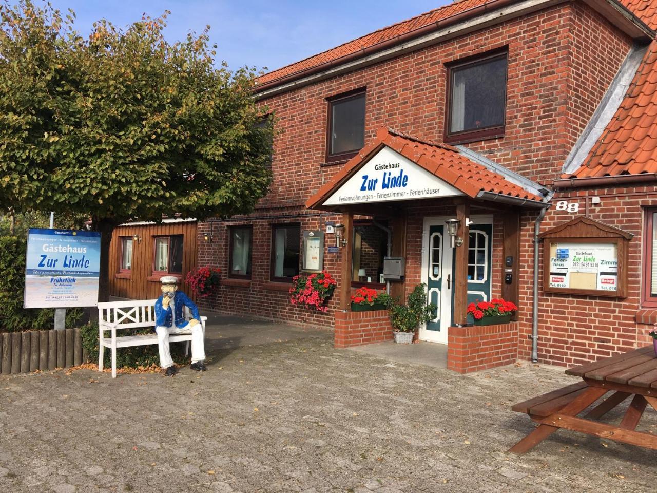 Gaestehaus Zur Linde Otterndorf Exteriör bild